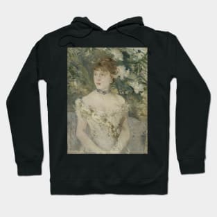 Young Girl in a Ball Gown by Berthe Morisot Hoodie